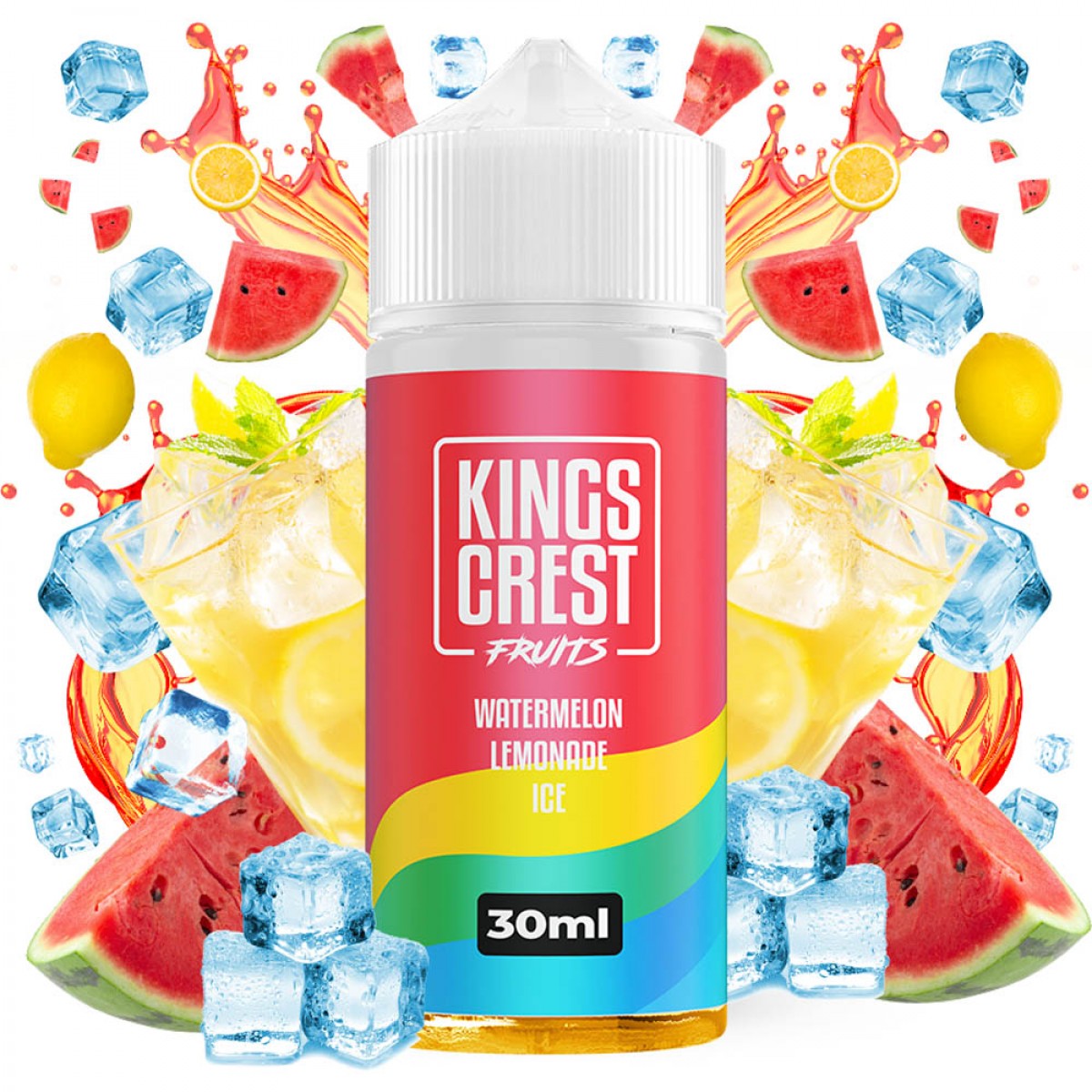 Kings Crest Fruits Ice Watermelon Lemonade 30ml/120ml Flavorshot